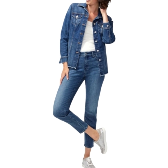 Chicos So Slimming Girlfriend Ankle Jeans Slim Sz 6 - Picture 1 of 11